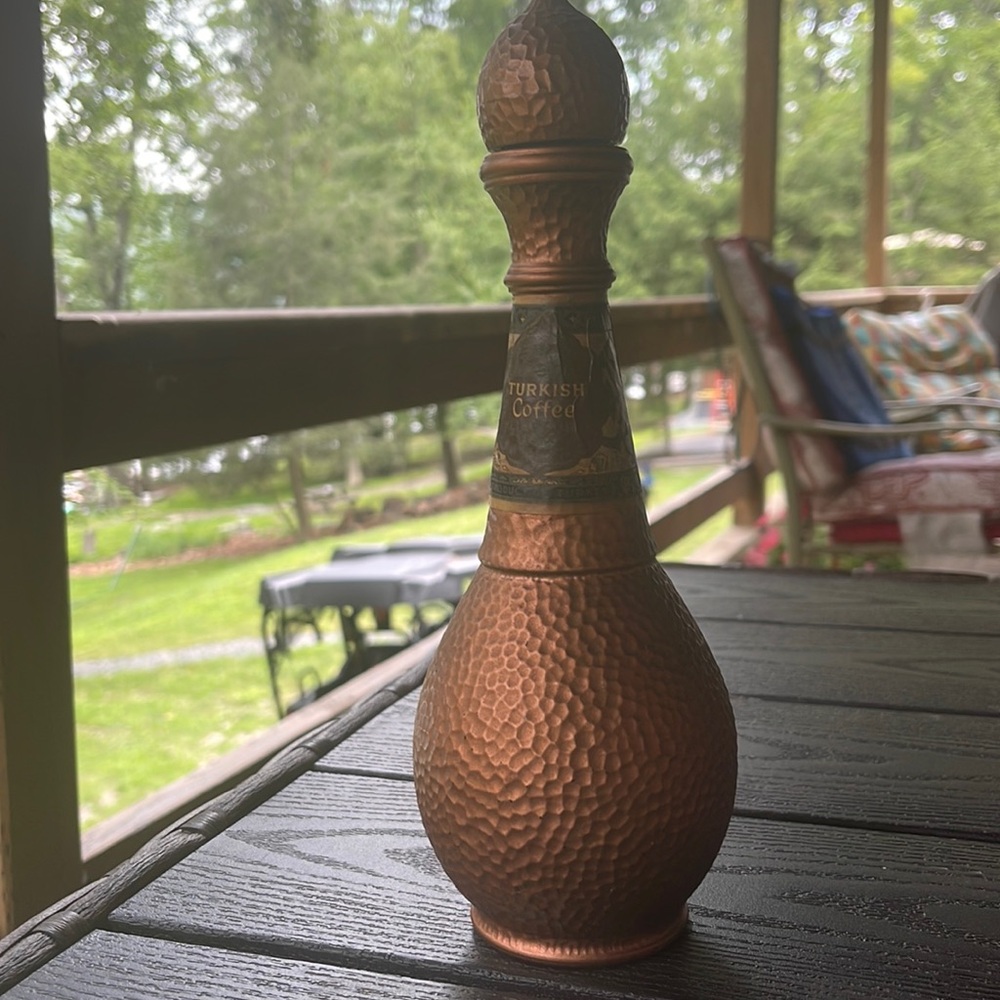 🧞‍♀️ Vintage Pasha Turkish Coffee Liquor Decanter Geenie Bottle🧞‍♀️